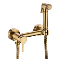 Смеситель с гигиеническим душем Rimero RM800BR Бронза