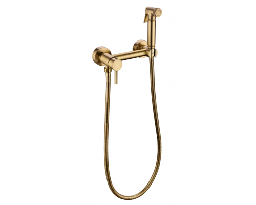 Смеситель с гигиеническим душем Rimero RM800BR Бронза