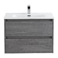 Тумба под раковину BelBagno Kraft 70 KRAFT-700-2C-SO-CG подвесная Cemento Grigio