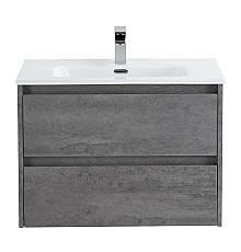 Тумба под раковину BelBagno Kraft 70 KRAFT-700-2C-SO-CG подвесная Cemento Grigio