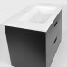 Тумба с раковиной подвесная Uperwood Modul 77х45х57 см, черная матовая