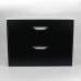 Тумба с раковиной подвесная Uperwood Modul 77х45х57 см, черная матовая