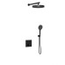 Душевой комплект Vincea Inspire VSFW-4I212MB встраиваемый двухрежимный черный