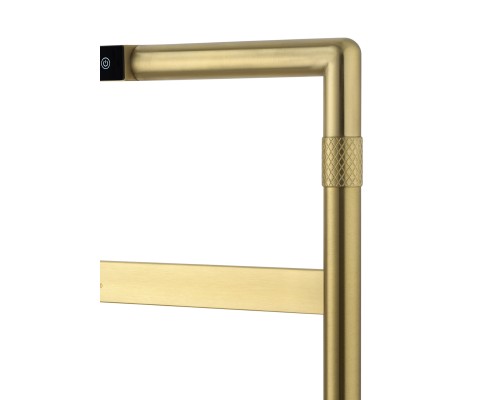 Полотенцесушитель электрический Wonzon&Woghand K?LN, Брашированное золото WW-A6016-BG