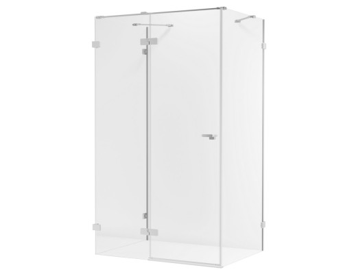 Душевое ограждение NEW TRENDY EVENTA L 80x100x200 хром