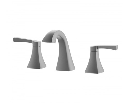 Смеситель для раковины на 3 отверстия Wonzon&Woghand, Темный графит