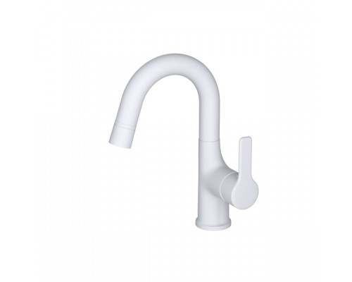 Смеситель для раковины Wonzon&Woghand, Белый матовый