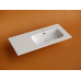 Раковина накладная мебельная Ceramicanova Элемент (Element) чаша справа с отверстием под смеситель 1010x465x180 мм цвет белый