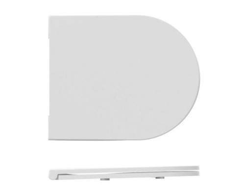 Сиденье для унитаза ISVEA Infinity VEA Rondo F50 ШГ 365x445 белый 40KF0200I-S