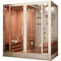 Кабина с финской сауной FRANK F920L левосторонняя 200x130 см