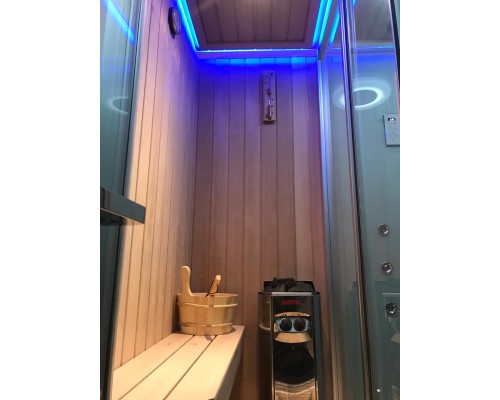 Кабина с финской сауной FRANK F921R правосторонняя 220x130 см