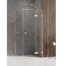 Душевое ограждение NEW TRENDY AVEXA GOLD SHINE P 90x100x200 золото