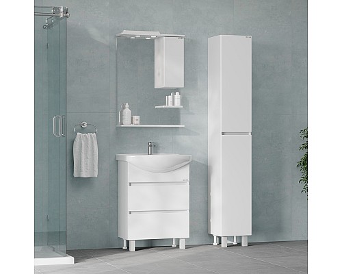 Шкаф пенал Onika Элита 30.10 403039 Белый