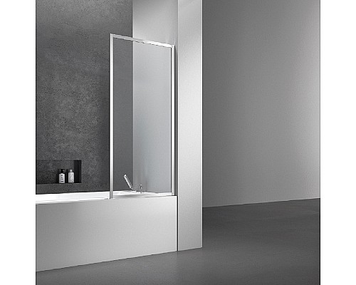Душевая шторка на ванну Vincea VSB-41700CL 700x1400 хром стекло прозрачное