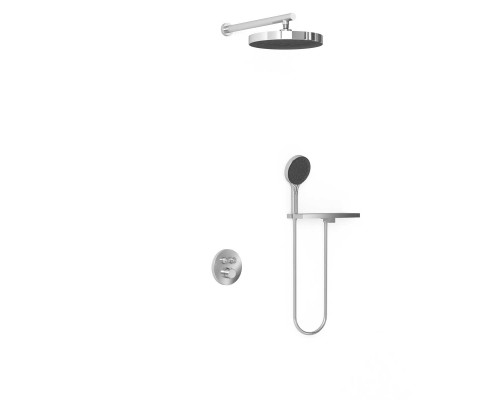 Душевой комплект Vincea Inspire VSFW-3I22MT2RCH встраиваемый, термостат, 2 режима, хром