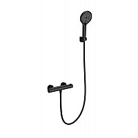 Смеситель для душа с термостатом Wonzon&Woghand, Черный матовый