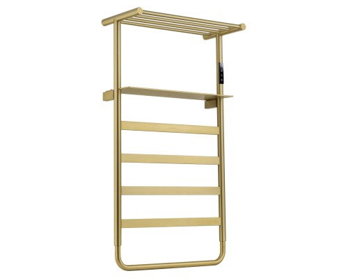 Полотенцесушитель электрический Wonzon&Woghand D?SSELDORF, Браш золото WW-A208-BG