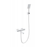 Смеситель для ванны с душем и термостатом Wonzon&Woghand, Белый матовый