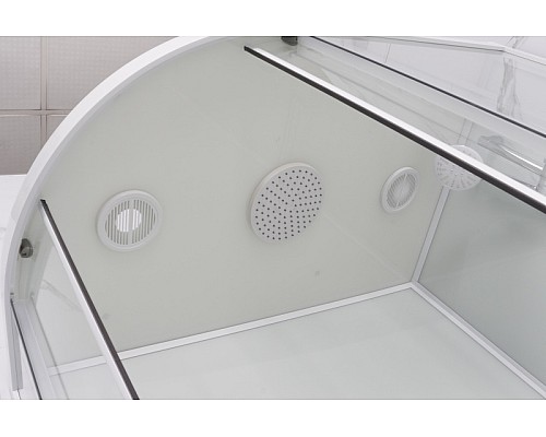 Душевая кабина Frank F412/1 L White без крыши Душевая кабина Frank F412/1 L White без крыши
