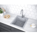 Кухонная мойка Paulmark Zemar 46 PM104651-GRM Серый металлик