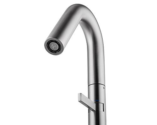 Смеситель для раковины высокий Wonzon&Woghand, Брашированный никель WW-6068-BS