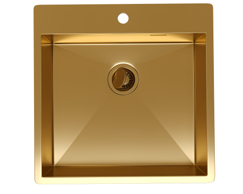Кухонная мойка Reflexion Iseo RX2250GD брашированное золото