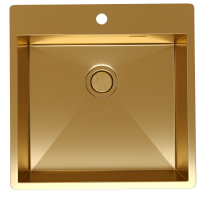 Кухонная мойка Reflexion Iseo RX2250GD брашированное золото