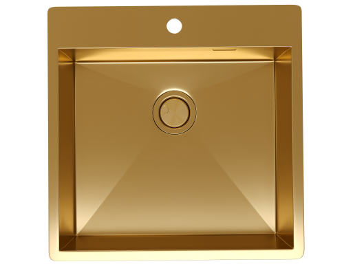 Кухонная мойка Reflexion Iseo RX2250GD брашированное золото