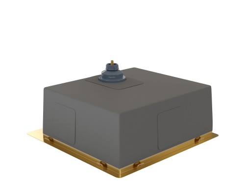 Кухонная мойка Reflexion Iseo RX2250GD брашированное золото