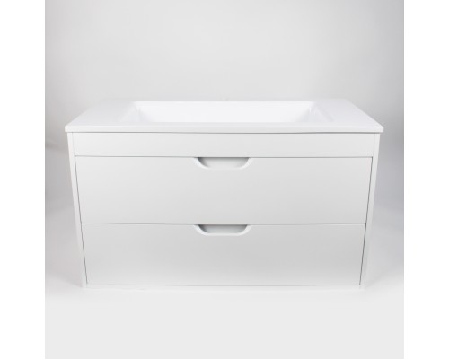 Раковина для ванной Uperwood Modul 97х45х12 см, белая глянцевая