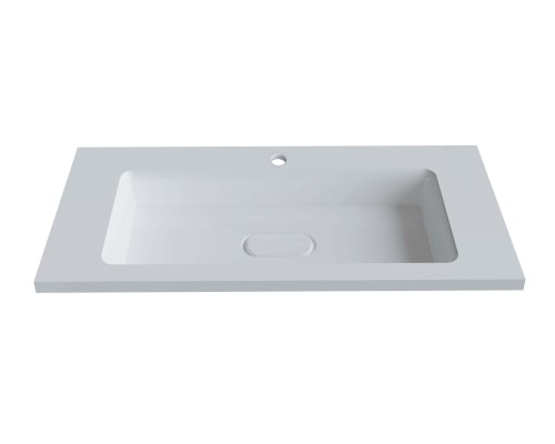 Раковина для ванной Uperwood Modul 97х45х12 см, белая глянцевая