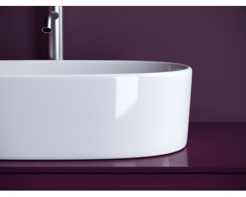 Раковина накладная Ceramicanova 561x359x149, белый