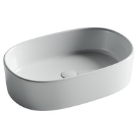 Раковина накладная Ceramicanova 561x359x149, белый