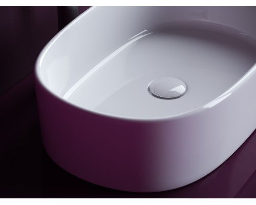 Раковина накладная Ceramicanova 561x359x149, белый