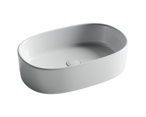 Раковина накладная Ceramicanova 561x359x149, белый