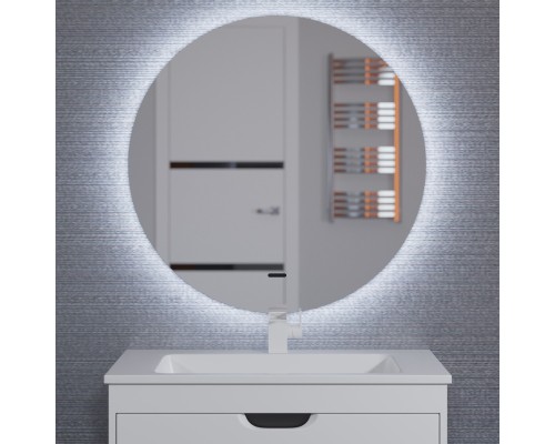 Зеркало для ванной с подсветкой Uperwood Modul 65х65, круглое, сенсор/антизапотевание