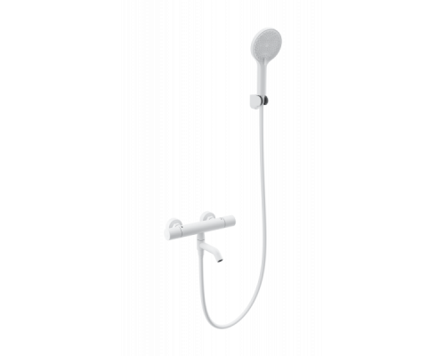 Смеситель для ванны с душем и термостатом Wonzon&Woghand, Белый матовый