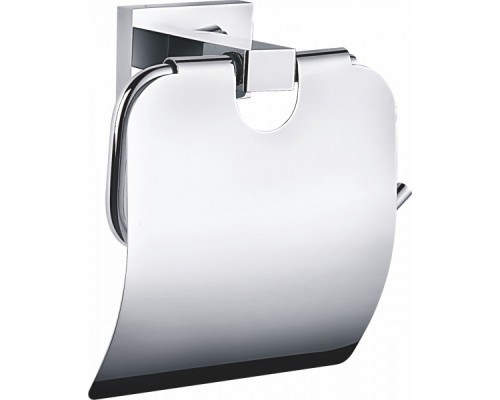Держатель для туалетной бумаги с крышкой Wonzon&Woghand, Хром
