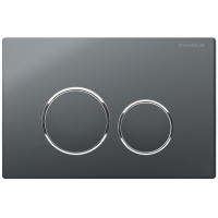 Кнопка смыва Charus Spazio FP.330.GRP.01 графит