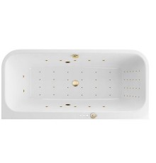 Ванна гидромассажная EXCELLENT Arana 180x85 NANO золото