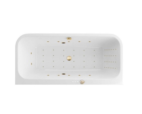 Ванна гидромассажная EXCELLENT Arana 180x85 NANO золото
