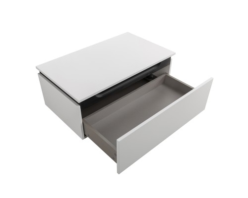 Тумба Cezares Slider 80 SLIDER-800-1C-PI-BO Bianco Opaco