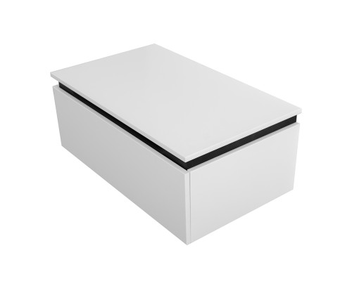 Тумба Cezares Slider 80 SLIDER-800-1C-PI-BO Bianco Opaco