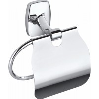 Держатель для туалетной бумаги с крышкой Wonzon&Woghand, Хром