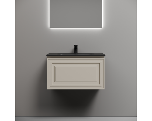 Тумба под раковину подвесная Sancos Very 69х44х40,, с доводчиками, Beige Soft, VR70CE