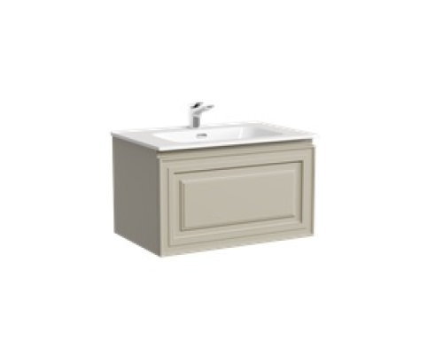 Тумба под раковину подвесная Sancos Very 69х44х40,, с доводчиками, Beige Soft, VR70CE