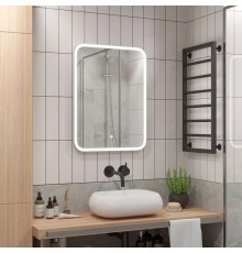 Зеркало для ванной с подсветкой Uperwood Foster 70х80 см, сенсор/антизапотевание