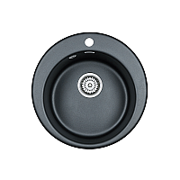 Мойка для кухни кварцевая Paulmark Gelegen PM404800-BLM