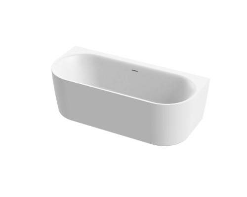 Акриловая ванна Cezares Metauro 180x80 METAURO-INT-Wall-180-80-60-W-MATT Белая матовая без гидромассажа
