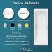 Ванна чугунная Delice Palomba 170х70 с отверстиями под ручки и антискользящим покрытием